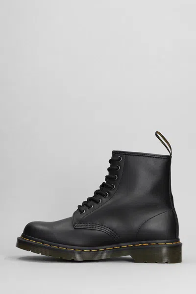 Dr. Martens Crewson Nubuck Leather Casual Boots Size 13.0 In Black