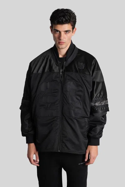 Ih Nom Uh Nit Bomber Jacket In Black Polyamide In Black