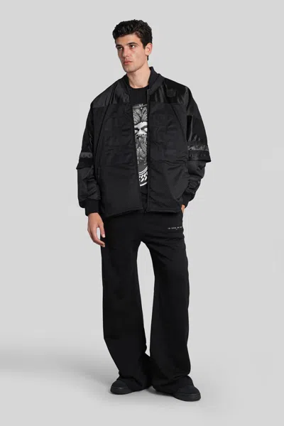 Ih Nom Uh Nit Bomber Jacket In Black Polyamide In Black