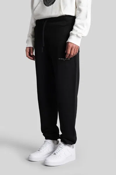 Ih Nom Uh Nit Pants In Black Cotton In Black