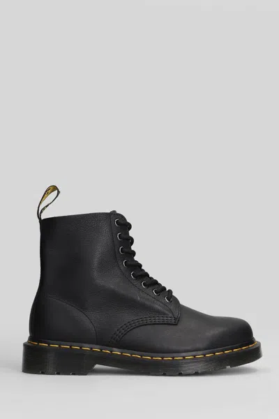 Dr. Martens Crewson Nubuck Leather Casual Boots Size 13.0 In Black