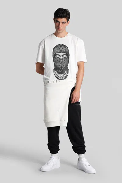 Ih Nom Uh Nit Graphic Print Crew-neck Short Sleeve T-shirt In White