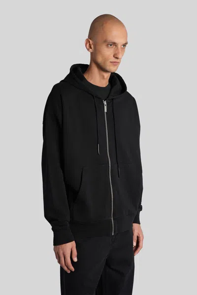 44 Label Group Cotton Sweatshirt With Logo In Black