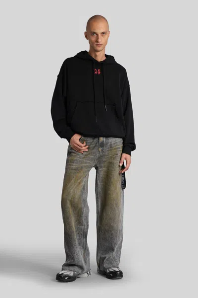 44 Label Group Drip Hoodie In Black