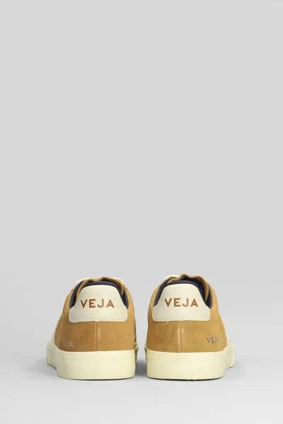 Veja Campo Sneakers In Leather Color Suede In Brown