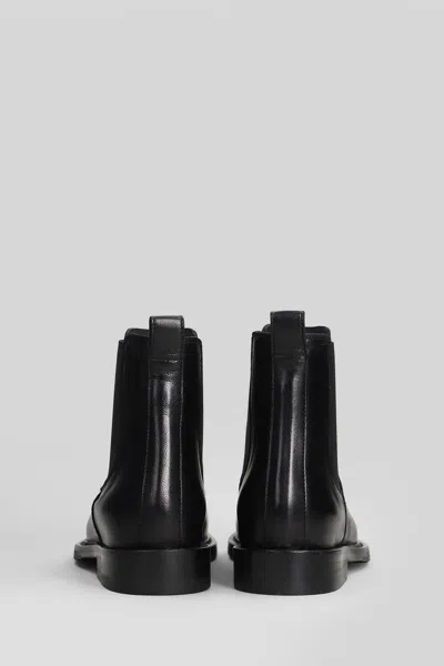Anna F . Low Heels Ankle Boots In Black