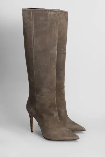 Anna F . High Heels Boots In Brown
