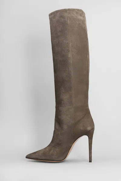 Anna F . High Heels Boots In Brown