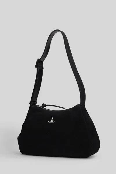 Vivienne Westwood Kate Shoulder Shoulder Bag In Black
