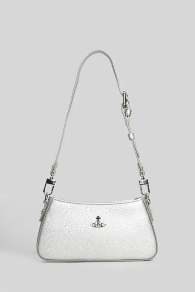 Vivienne Westwood Tasha Shoulder Shoulder Bag In Silver