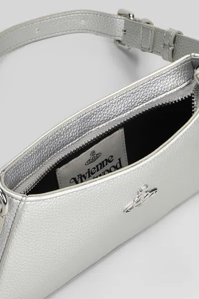 Vivienne Westwood Tasha Shoulder Shoulder Bag In Silver
