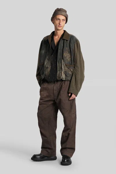 Ziggy Chen Casual Jacket In Green