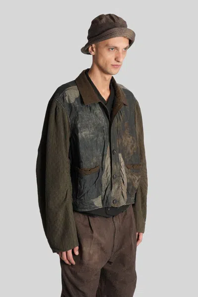 Ziggy Chen Casual Jacket In Green