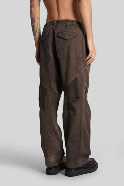 Ziggy Chen Pants In Brown