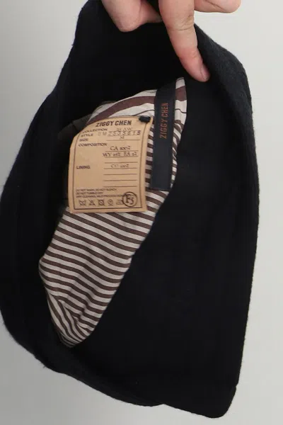 Ziggy Chen Hats In Black