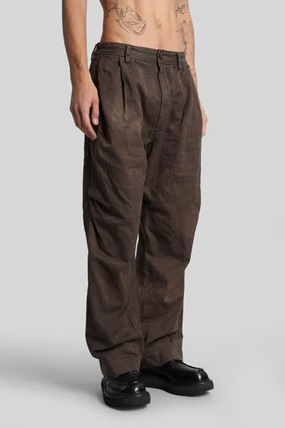 Ziggy Chen Pants In Brown
