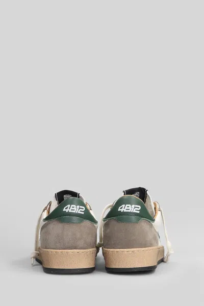 4b12 Playnew Sneakers In White