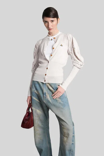 Vivienne Westwood Eli Cardigan In White