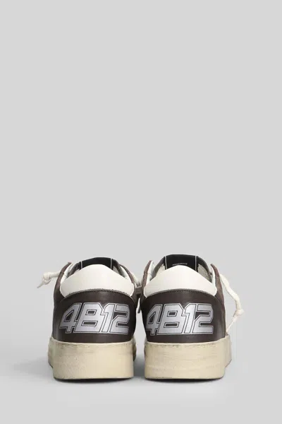 4b12 Kyle Sneakers In Brown