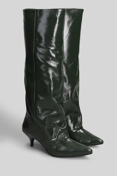 Alchimia High Heels Boots In Green