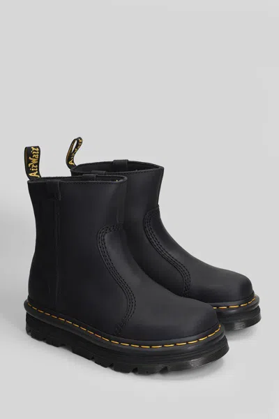 Dr. Martens Zebzag Rigger In Black