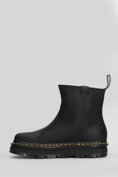 Dr. Martens Zebzag Rigger In Black