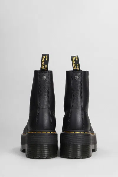 Dr. Martens 1460 Pascal Max Combat Boots In Black