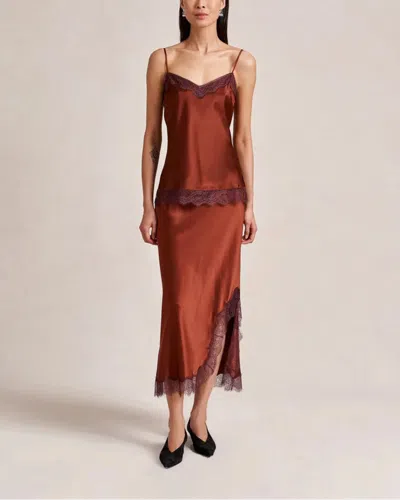 La Ligne Demi Camisole In Brown