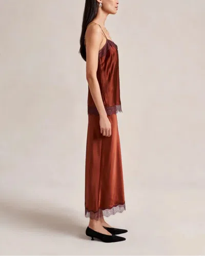 La Ligne Demi Camisole In Brown