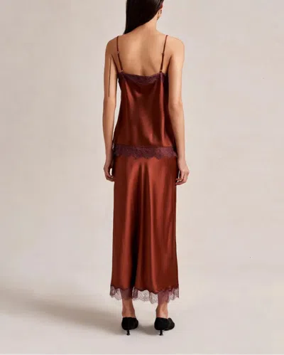 La Ligne Demi Camisole In Brown