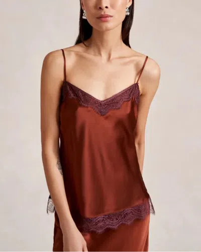 La Ligne Demi Camisole In Brown
