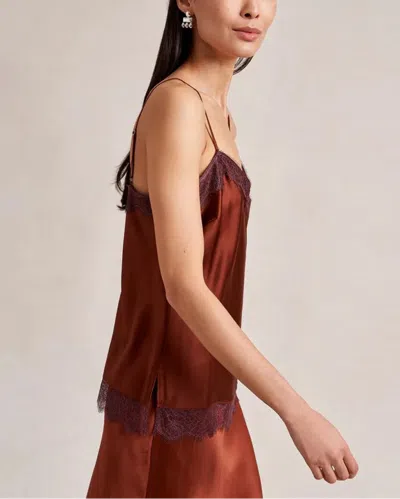 La Ligne Demi Camisole In Brown