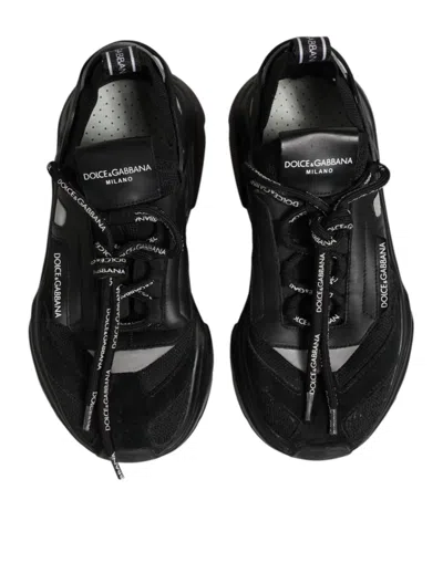 Pre-owned Dolce & Gabbana Black Daymaster Low Top Women Sneakers  Women's Shoes ()