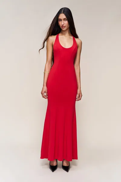 Danielle Guizio Ny Siena Maxi Dress In Red
