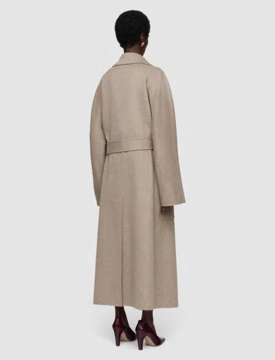 Joseph Spencer Double Face Cashmere Coat In Neutral