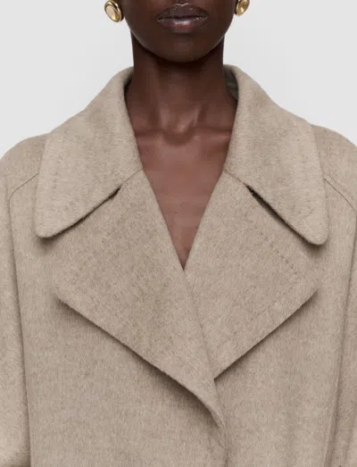 Joseph Spencer Double Face Cashmere Coat In Neutral