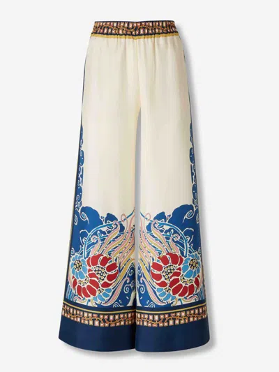 La Doublej Elasticated-waist Trousers In Multi