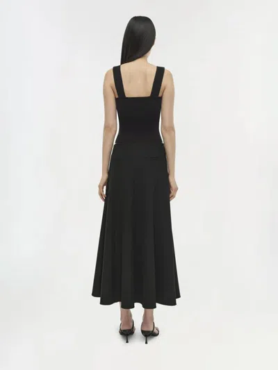 Simkhai Madine Square-neck Tank Top In Black