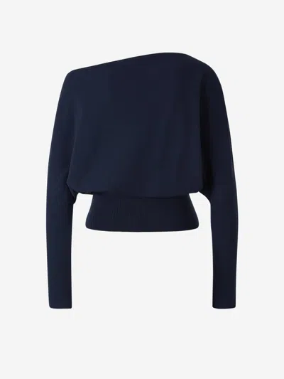 Simkhai Wool Knit Sweater In Blue
