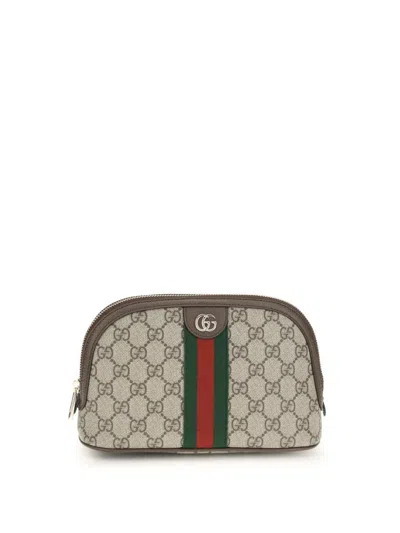 Gucci Small Ophidia Double G Zip-fastening Bag In Multi