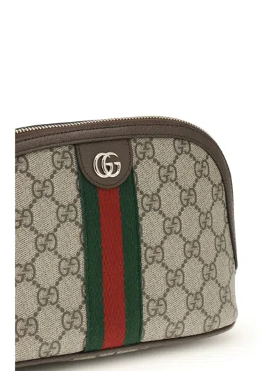 Gucci Small Ophidia Double G Zip-fastening Bag In Multi
