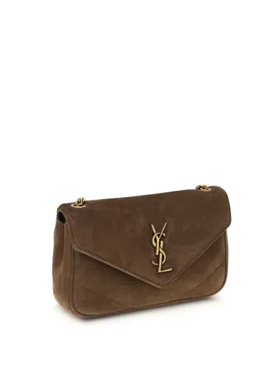 Saint Laurent Shoulder Bags In Brown