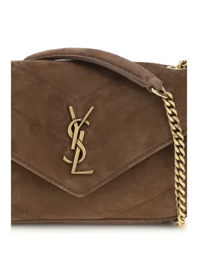 Saint Laurent Shoulder Bags In Brown
