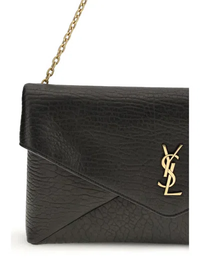 Saint Laurent Shoulder Bags In Black
