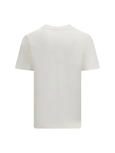 Jil Sander Women Short-sleeved T-shirt With Printed Logo In White