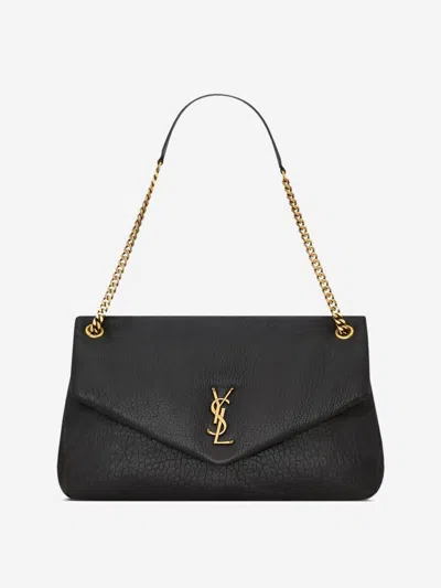 Saint Laurent Calypso Shoulder Bag In Black