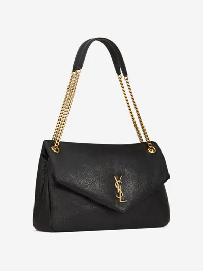 Saint Laurent Calypso Shoulder Bag In Black