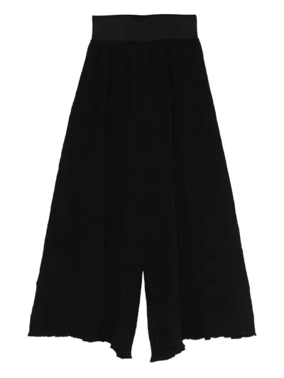 Bunzaburo Trousers Black In Black