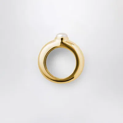Eliou Juliette Gold Ring In Metallic