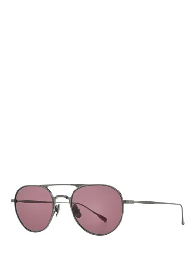 Garrett Leight Sunglasses In Blue
